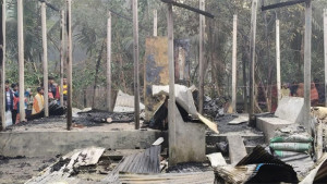 বিএনপি নেতার বাড়িতে আগুনের ঘটনায় মবের প্রমাণ পায়নি পুলিশ