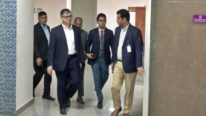 সিইসির সঙ্গে বৈঠকে বিএনপির প্রতিনিধিদল