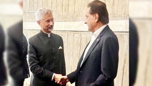 খালেদা জিয়ার বাসভবনে মুখোমুখি পাকিস্তানের স্পিকার ও ভারতের পররাষ্ট্রমন্ত্রী