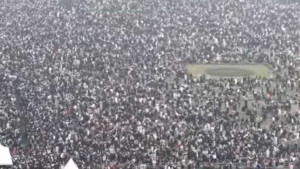খালেদা জিয়ার জানাজায় অংশ নিতে মানুষের ঢল