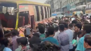 বনানীতে বাস দুর্ঘটনায় নিহত ২