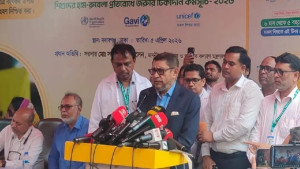 সারা দেশে ৩ মে থেকে মিলবে হামের টিকা : স্বাস্থ্যমন্ত্রী