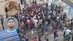 চট্টগ্রামে আ. লীগের সাবেক মেয়রের বাসায় গিয়ে তোপের মুখে হাসনাত