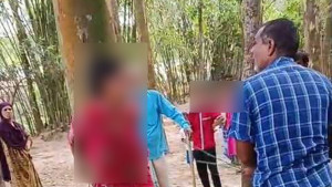 করলা চুরির অভিযোগে স্ত্রীকে গাছে বেঁধে লাঠিপেটা করলেন স্বামী, ভিডিও ভাইরাল