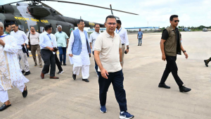মাতারবাড়ী কয়লা বিদ্যুৎকেন্দ্র পরিদর্শন করলেন প্রধানমন্ত্রী