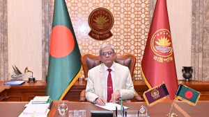 বঙ্গভবনে নতুন রাষ্ট্রপতির দাপ্তরিক কার্যক্রম শুরু