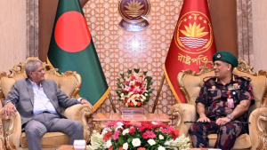 সীমান্ত সুরক্ষায় বিজিবিকে আরও কঠোর হওয়ার আহ্বান রাষ্ট্রপতির