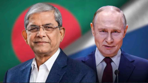 রাষ্ট্রপতি মির্জা ফখরুলকে অভিনন্দন জানালেন পুতিন