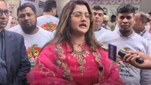 ধানের শীষের প্রচারণায় নামলেন হুমায়রা সুবহা