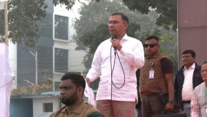 ঠাকুরগাঁওয়ের জনসভায় তারেক রহমান