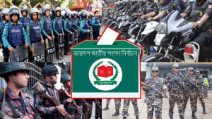 নির্বাচনের আগে-পরে ৭ দিন মাঠে থাকবে আইনশৃঙ্খলা বাহিনী, পরিপত্র জারি