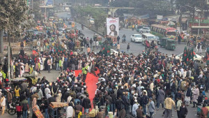 হাদি হত্যার বিচার দাবিতে ইনকিলাব মঞ্চের শাহবাগ অবরোধ কর্মসূচি শেষ