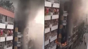 উত্তরায় আবাসিক ভবনে আগুন : মৃত্যু বেড়ে ৬