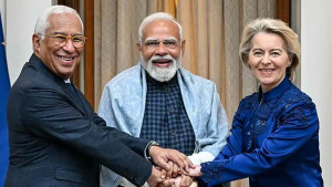 ইইউ ও ভারত ‘ঐতিহাসিক’ বাণিজ্য চুক্তি সই