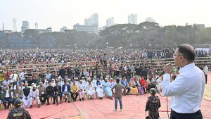 কড়াইল বস্তিবাসীদের ফ্ল্যাট দেওয়ার প্রতিশ্রুতি দিলেন তারেক রহমান