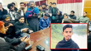 থানায় ঢুকে প্রকাশ্যে ওসিকে হুমকি দেওয়া সেই বৈষম্যবিরোধী নেতা গ্রেপ্তার