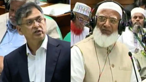 সংবিধান সংস্কার পরিষদ নিয়ে সংসদে স্বরাষ্ট্রমন্ত্রী ও জামায়াত আমিরের বিতর্ক