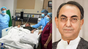 ঢাকায় পৌঁছেছে এয়ার অ্যাম্বুলেন্স, দুপুরে সিঙ্গাপুর নেওয়া হবে মির্জা আব্বাসকে