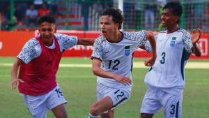 সুলিভানের জোড়া গোলে পাকিস্তানের বিপক্ষে বাংলাদেশের দাপুটে জয়