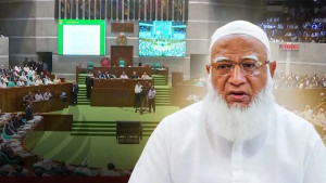 আমিও শহীদ মুক্তিযোদ্ধা পরিবারের সন্তান, সংসদে জামায়াত আমির