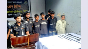 ব্রাহ্মণবাড়িয়ায় র‌্যাবের ওপর হামলা, ডাকাত কাদেরসহ গ্রেফতার ৫