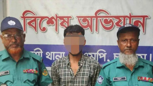 প্রেমে প্রত্যাখ্যাত হয়ে তরুণীকে ভবন থেকে ফেলে হত্যা, প্রধান অভিযুক্ত গ্রেপ্তার