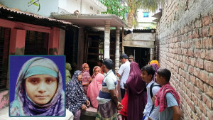 অন্তঃসত্ত্বা স্ত্রীকে গলা কেটে হত্যার অভিযোগ, পলাতক স্বামী