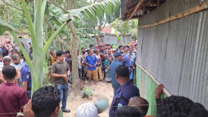 বগুড়ায় ধানক্ষেতে মিলল রাজমিস্ত্রির গলাকাটা মরদেহ