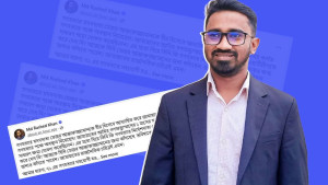 গণহত্যার পক্ষে অবস্থান নিয়েছেন জামায়াত আমির : রাশেদ খান