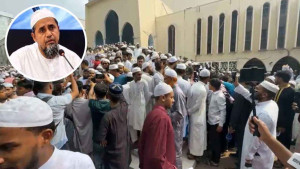 জামায়াতবিরোধী স্লোগানে উত্তাল বায়তুল মোকাররম